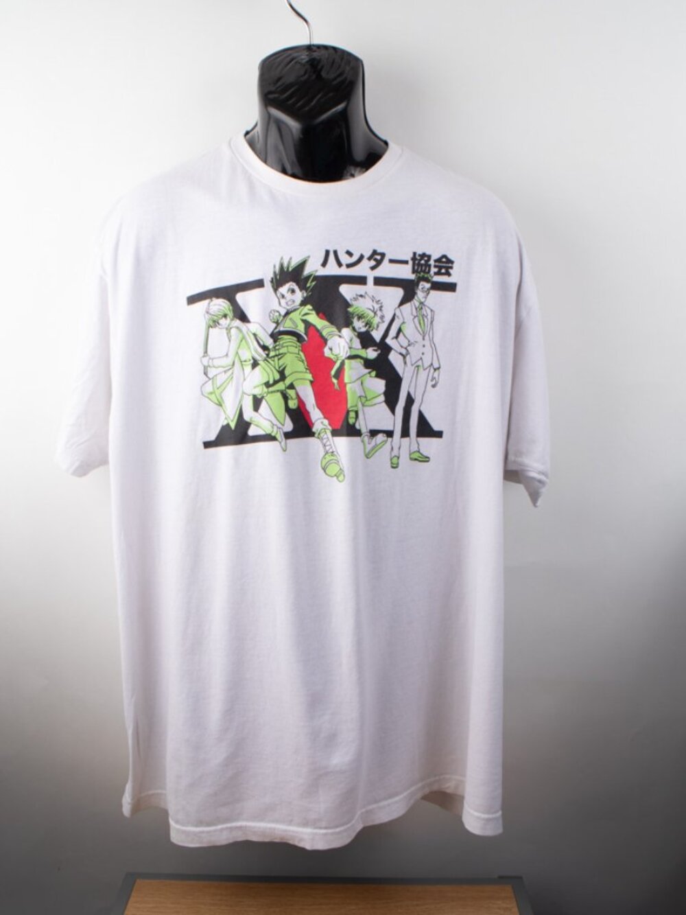 Hunter X Hunter White Men's XXL T-Shirt Anime